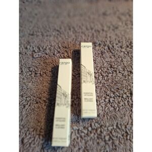 Cargo Cosmetics Essential Lip Gloss 2pk Prague Berry Red 0.08oz/2.5ml‎